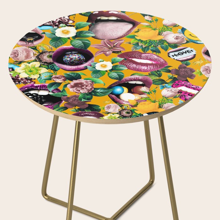 Sexy Floral Garden Side Table Gallery Image 2
