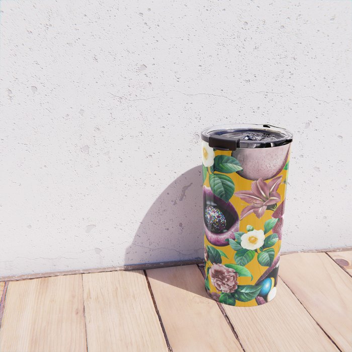 Sexy Floral Garden Travel Mug Gallery Image 4
