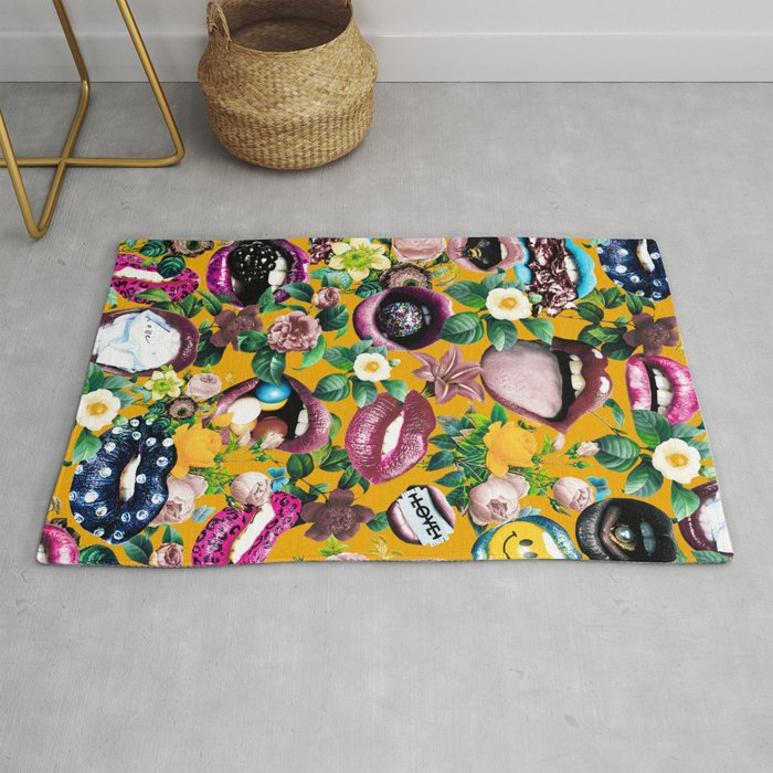 Sexy Floral Garden Rug Gallery Image 1