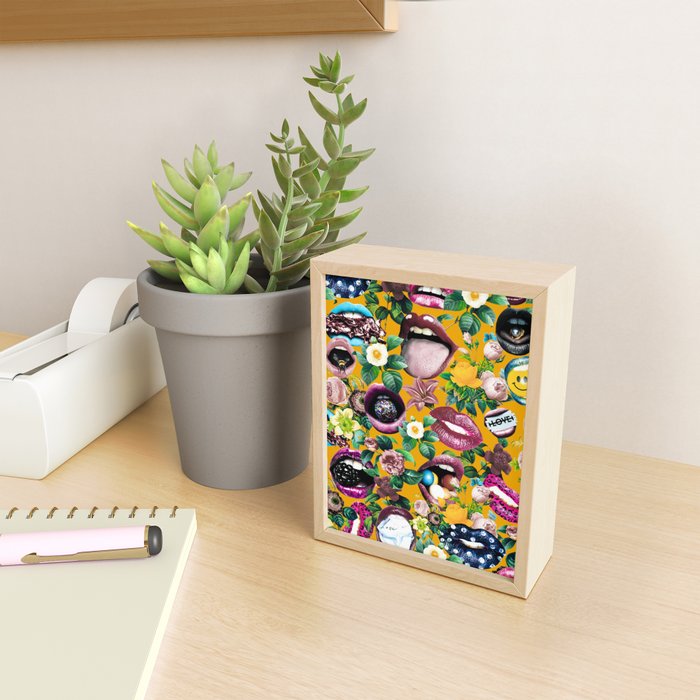 Sexy Floral Garden Mini Art Print Gallery Image 2
