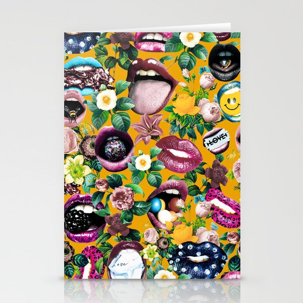Sexy Floral Garden Stationery Card Gallery Image 1