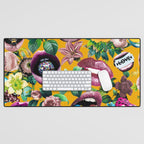 Sexy Floral Garden Desk Mat Gallery Image 1