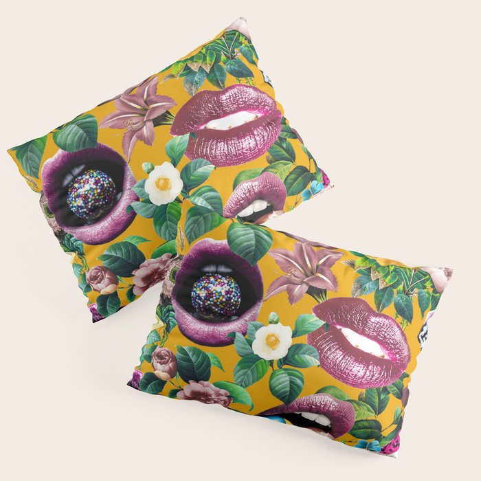Sexy Floral Garden Pillow Sham Gallery Image 1