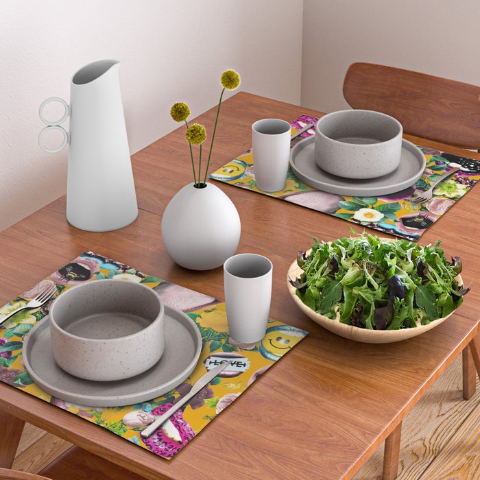 Sexy Floral Garden Placemat Gallery Image 2
