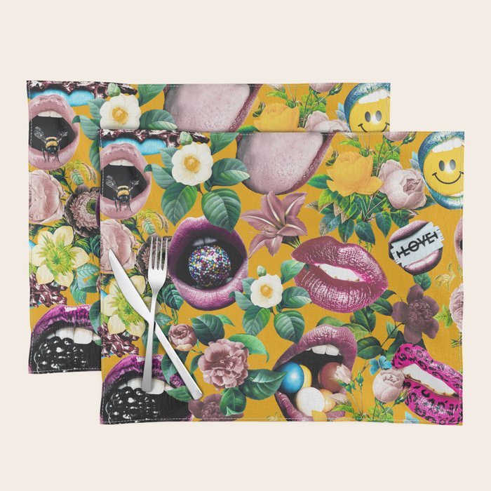 Sexy Floral Garden Placemat Gallery Image 1