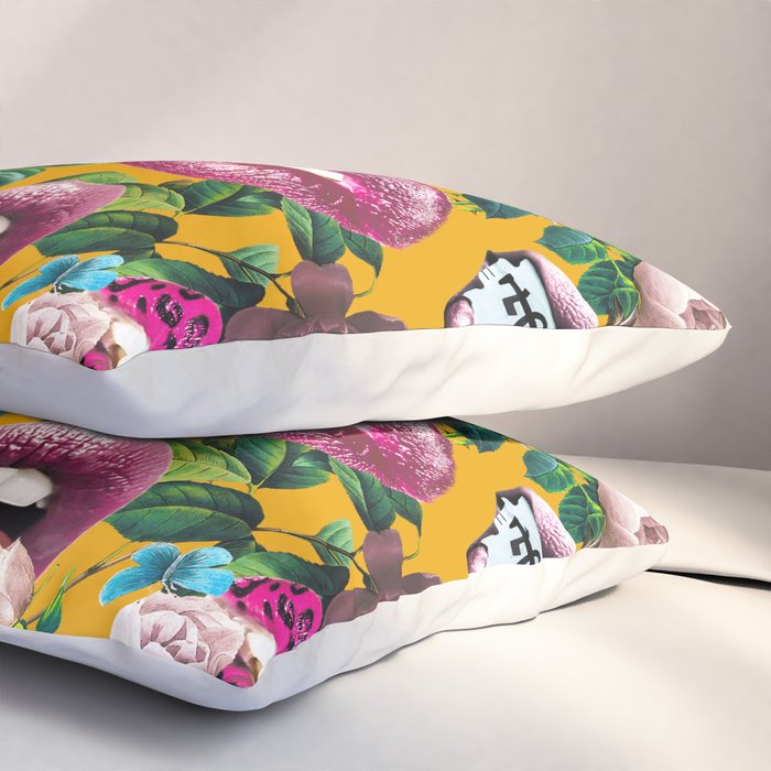 Sexy Floral Garden Pillow Sham Gallery Image 3