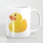 Rubber Duck polygon art Coffee Mug Gallery Image 1