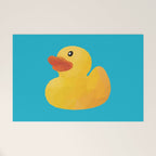 Rubber Duck polygon art Welcome Mat Gallery Image 1