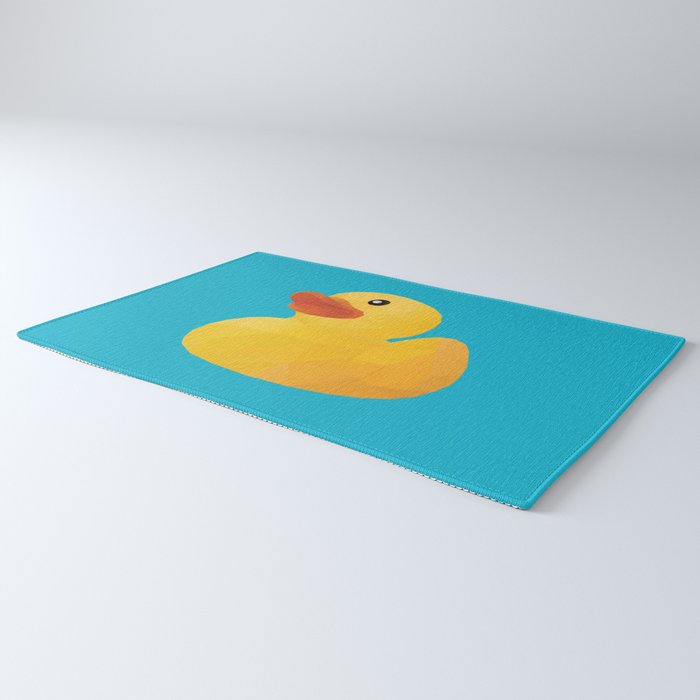 Rubber Duck polygon art Rug Gallery Image 3