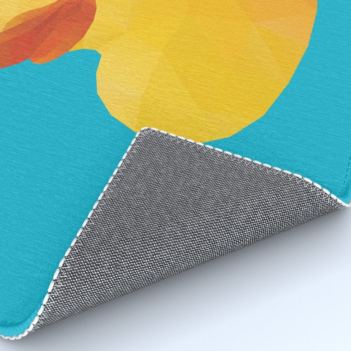 Rubber Duck polygon art Rug Gallery Image 4
