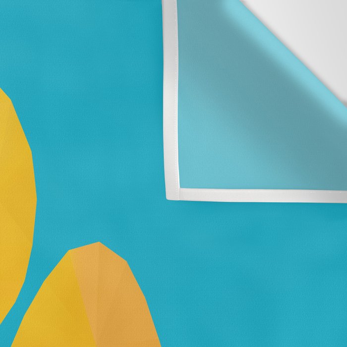 Rubber Duck polygon art Wall Tapestry Gallery Image 3