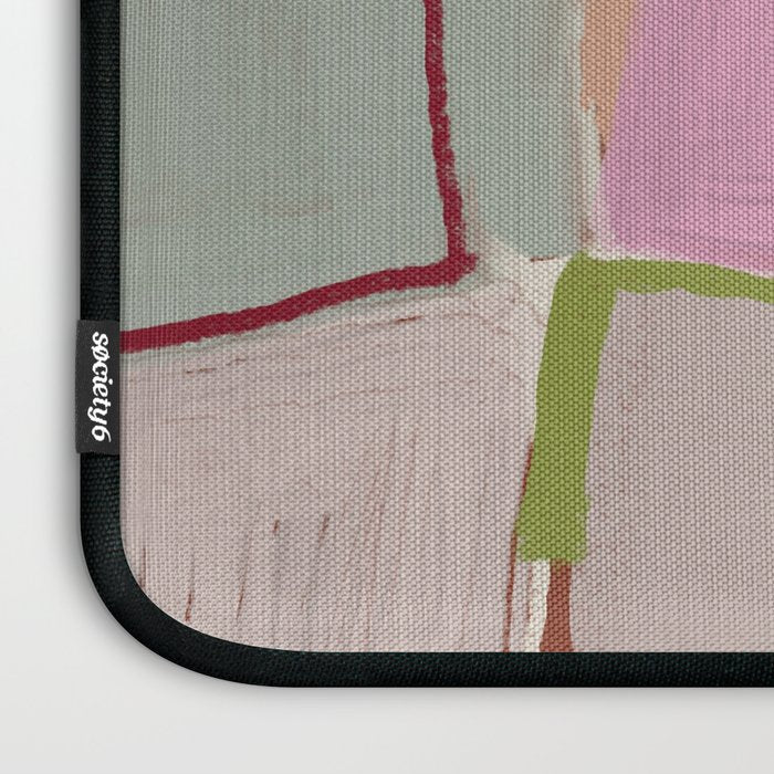 Large abstract oil painting xv Laptop Sleeve Gallery Image 3