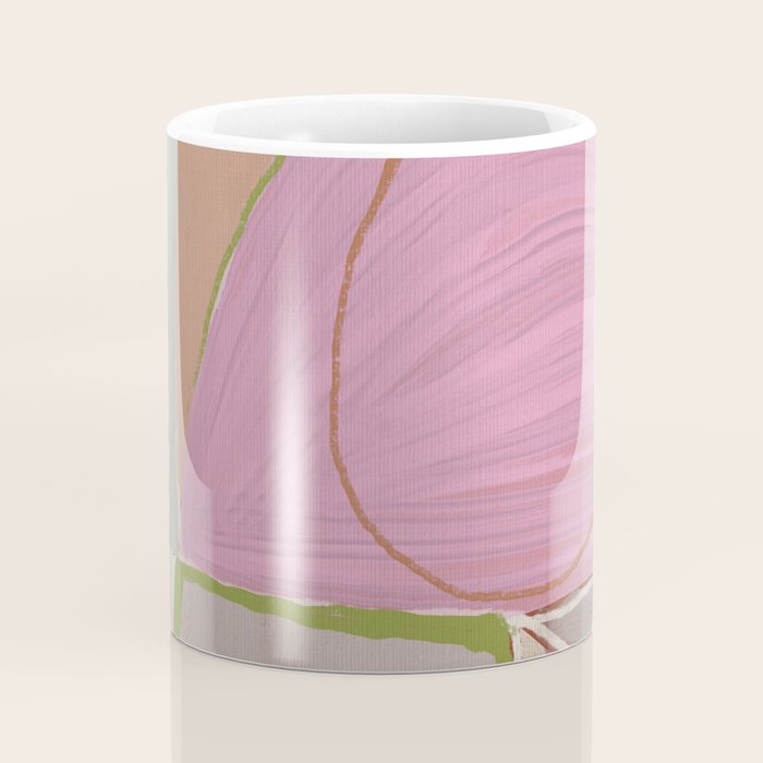 Large abstract oil painting xv Coffee Mug Gallery Image 4