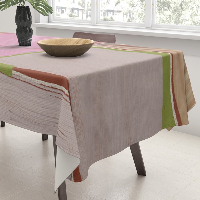 Large abstract oil painting xv Tablecloth Gallery Image 3