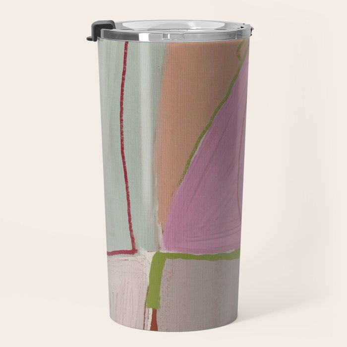 Large abstract oil painting xv Travel Mug Gallery Image 3