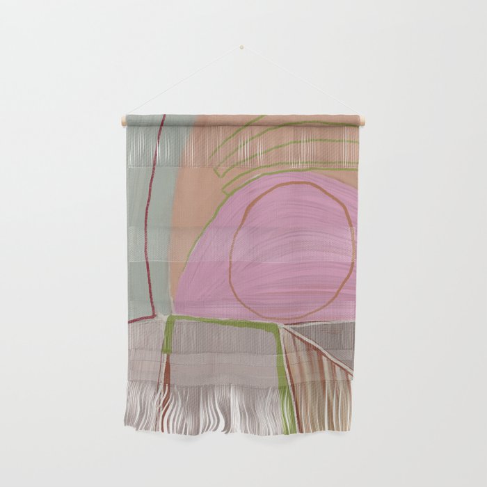 Large abstract oil painting xv Wall Hanging Gallery Image 1