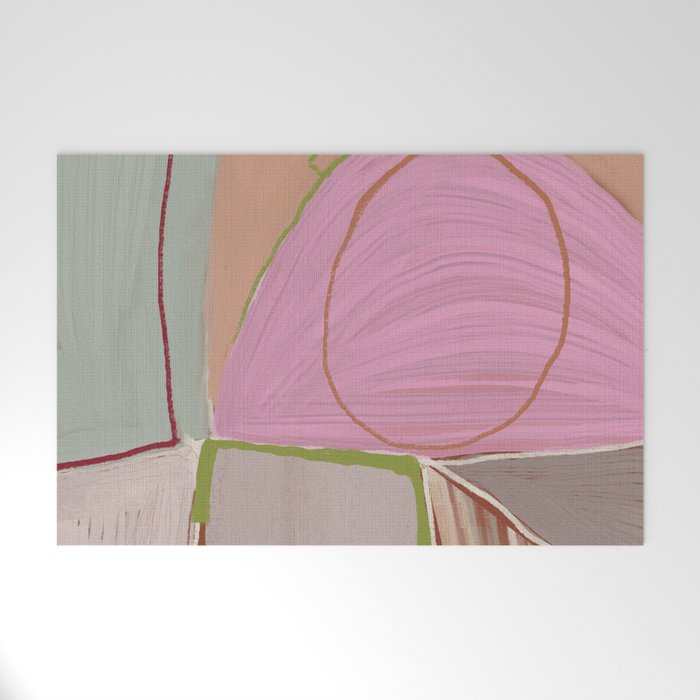Large abstract oil painting xv Welcome Mat Gallery Image 1