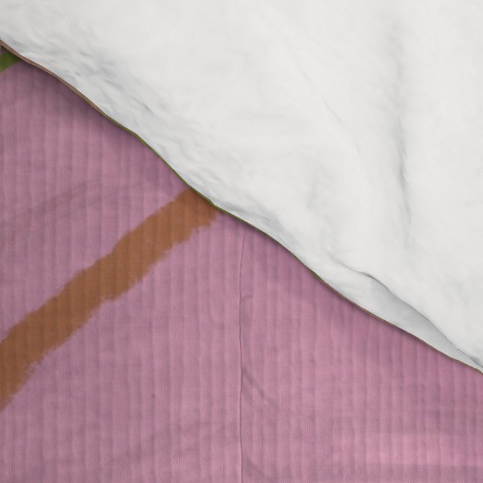 Large abstract oil painting xv Comforter Gallery Image 4