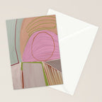 Large abstract oil painting xv Stationery Card Gallery Image 2