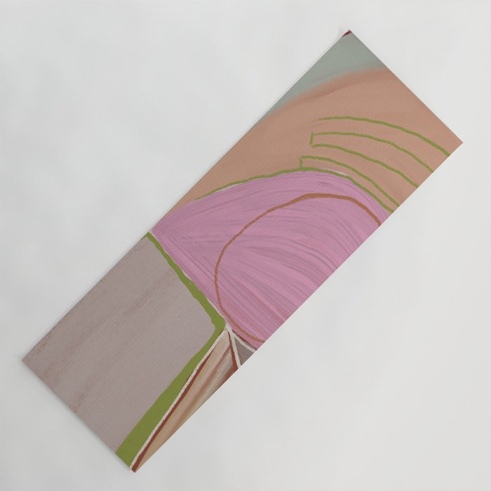 Large abstract oil painting xv Yoga Mat Gallery Image 1