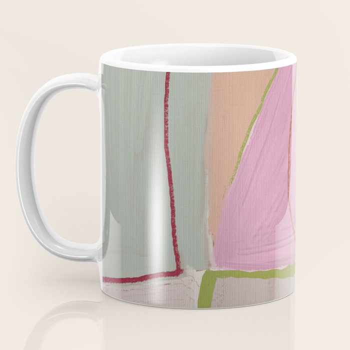 Large abstract oil painting xv Coffee Mug Gallery Image 3