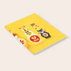 Russian Nesting Dolls â Yellow & Red Notebook Gallery Image 2