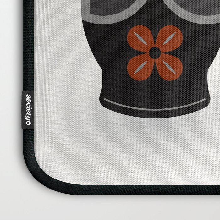 Russian Nesting Dolls - Red & Black Laptop Sleeve Gallery Image 3