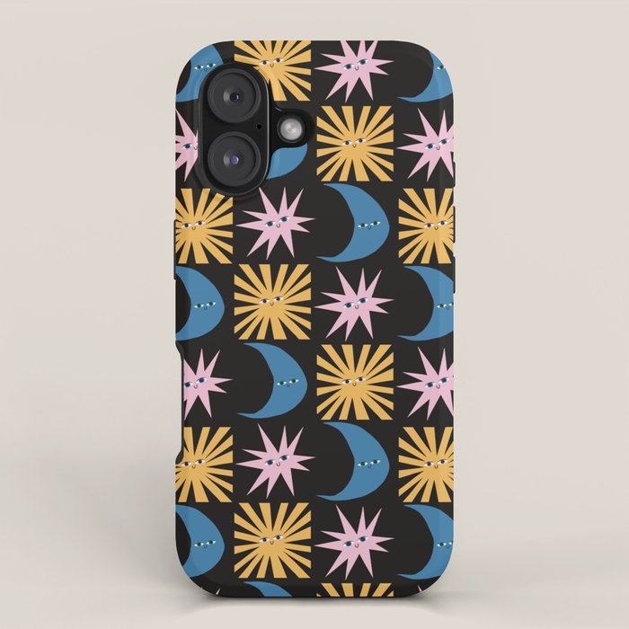 To The Moon and Back Pattern iPhone Case Gallery Image 1