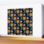To The Moon and Back Pattern Wall Mural Gallery Image 2