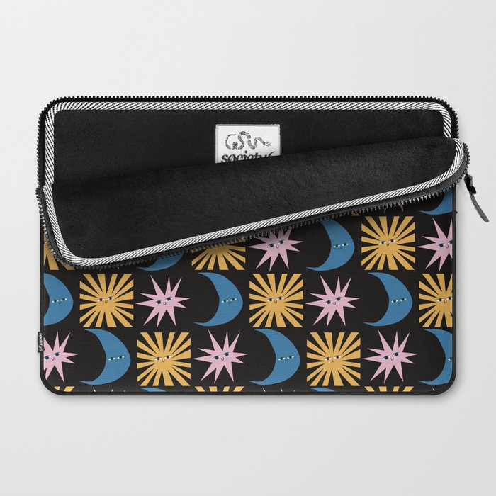 To The Moon and Back Pattern Laptop Sleeve Gallery Image 2