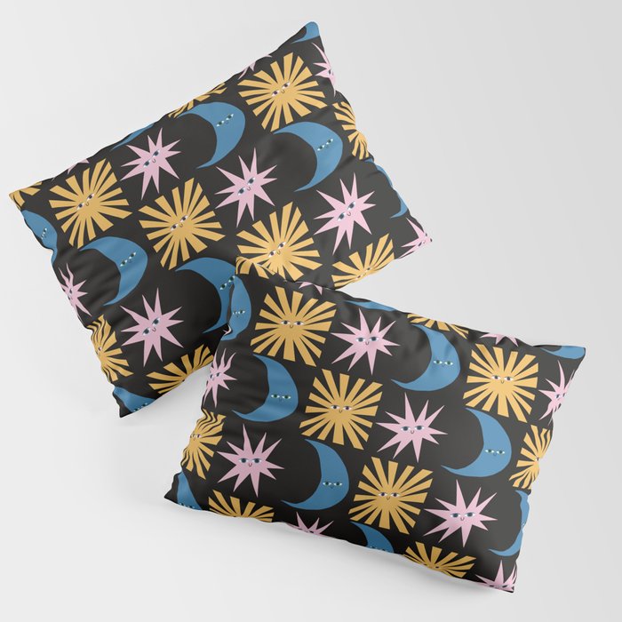 To The Moon and Back Pattern Pillow Sham Gallery Image 3