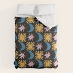 To The Moon and Back Pattern Duvet Cover Gallery Image 6