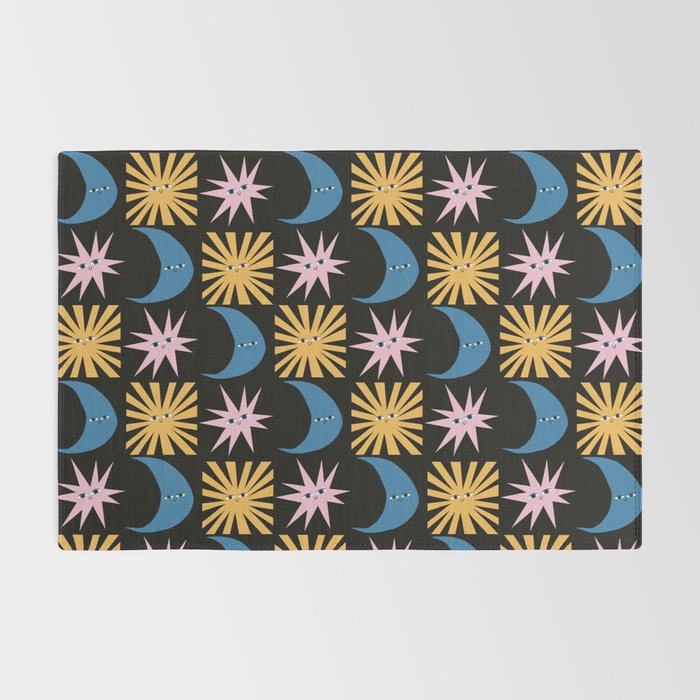To The Moon and Back Pattern Rug Gallery Image 2
