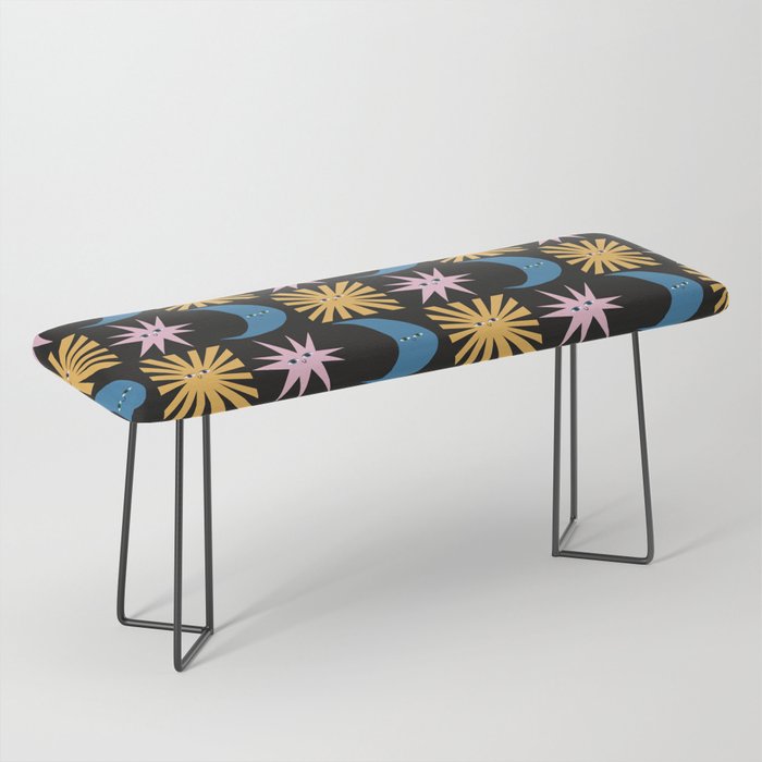 To The Moon and Back Pattern Bench Gallery Image 1