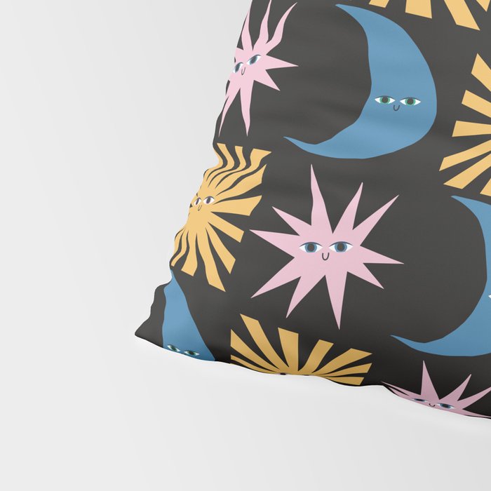 To The Moon and Back Pattern Pillow Sham Gallery Image 4