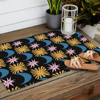 To The Moon and Back Pattern Outdoor Rug Gallery Image 2