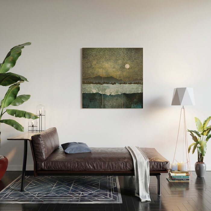 Stars Wood Wall Art Gallery Image 2