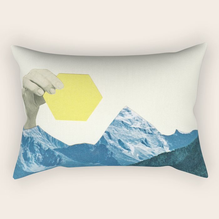 Moving Mountains Rectangular Pillow Gallery Image 1