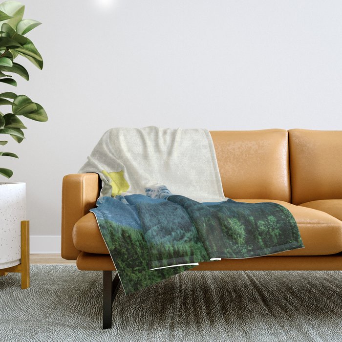Moving Mountains Throw Blanket Gallery Image 1