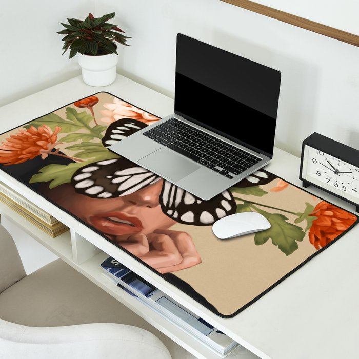Obscured Beauty 2 Desk Mat Gallery Image 2
