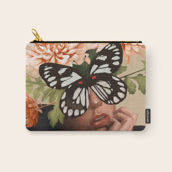 Obscured Beauty 2 Carry All Pouch Gallery Image 1