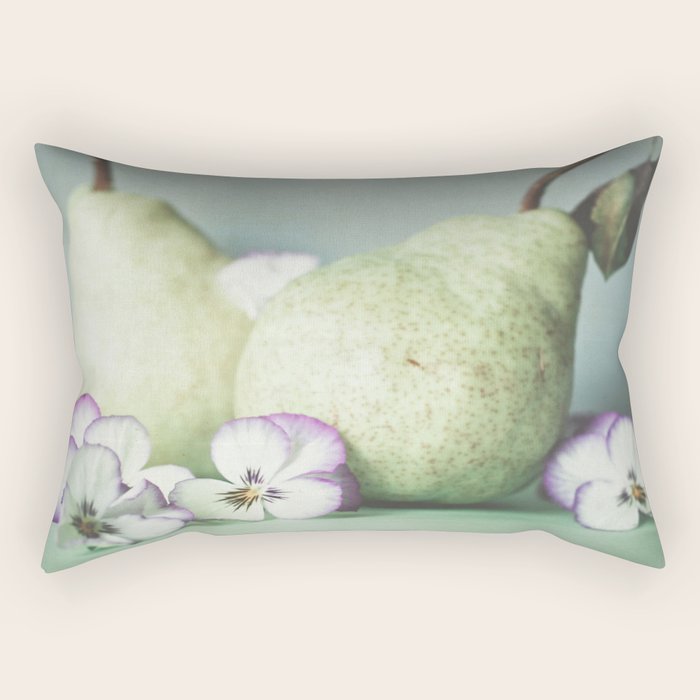 Pair of Pears Rectangular Pillow Gallery Image 1