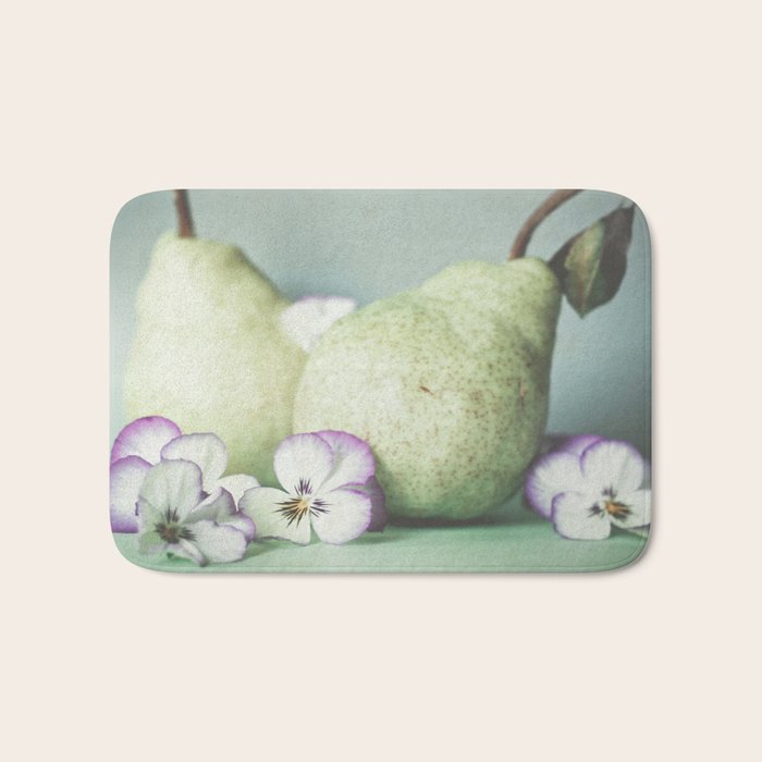 Pair of Pears Bath Mat Gallery Image 1