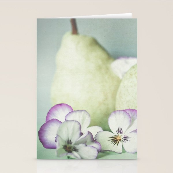 Pair of Pears Stationery Card Gallery Image 1