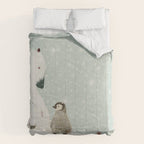 penguin and bear Comforter Gallery Image 6