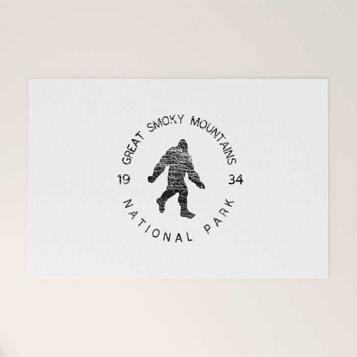 Great Smoky Mountains National Park Sasquatch Welcome Mat Gallery Image 1
