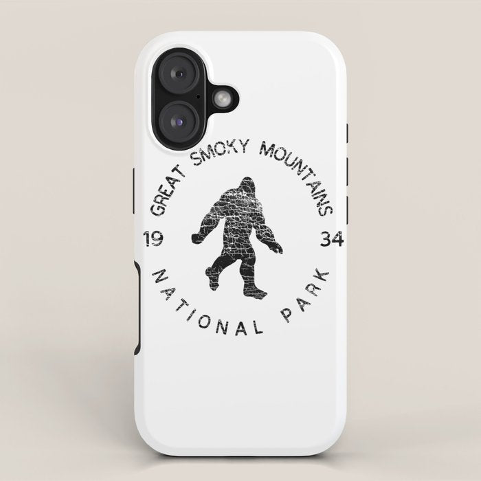 Great Smoky Mountains National Park Sasquatch iPhone Case Gallery Image 1