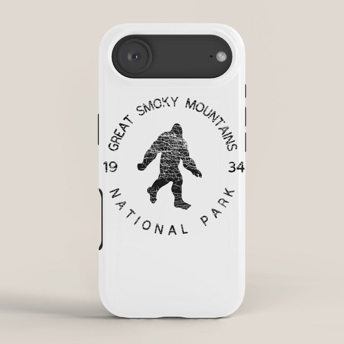 Great Smoky Mountains National Park Sasquatch iPhone Case Gallery Image 2