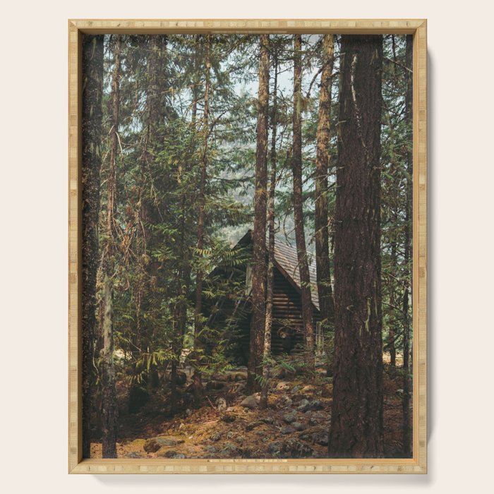 Woodland Cabin Serving Tray Gallery Image 1