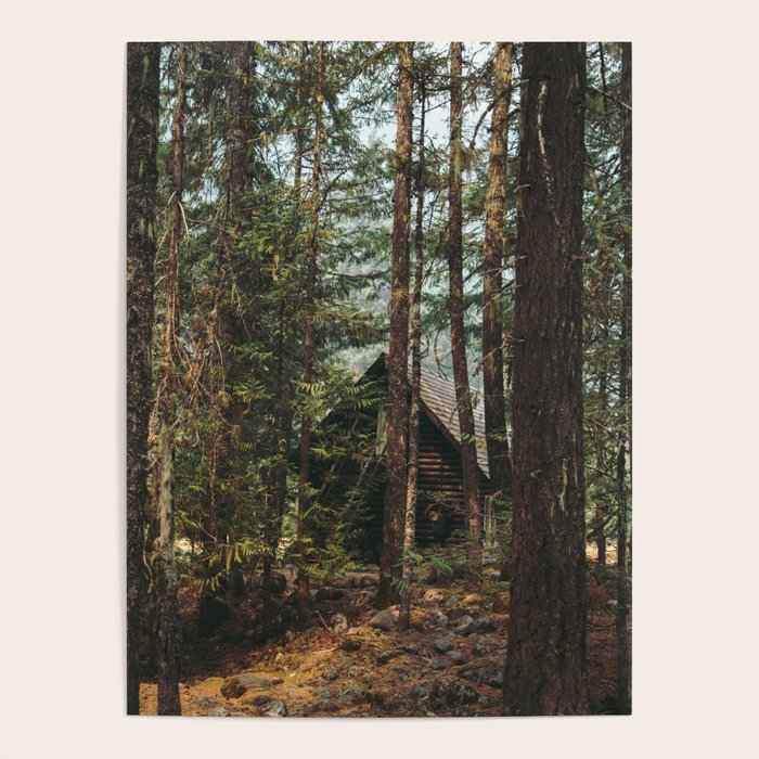 Woodland Cabin Poster Gallery Image 4